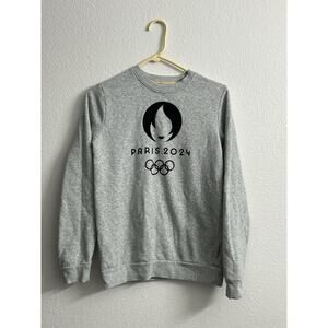 Paris 2024 Olympic Sweatshirt Size Small Grey See Photos For Measurements